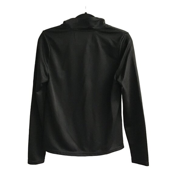 K. JORDAN- WOMENS BLACK FULL ZIP-UP TRACK JACKET SIZE MEDIUM - Picture 2 of 6